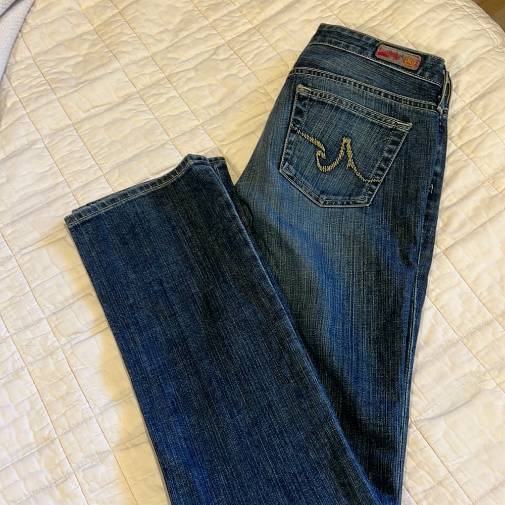 AG “the kiss” straight leg jean